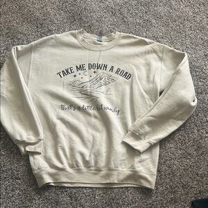 Zach Bryan Lyrics Sweatshirt